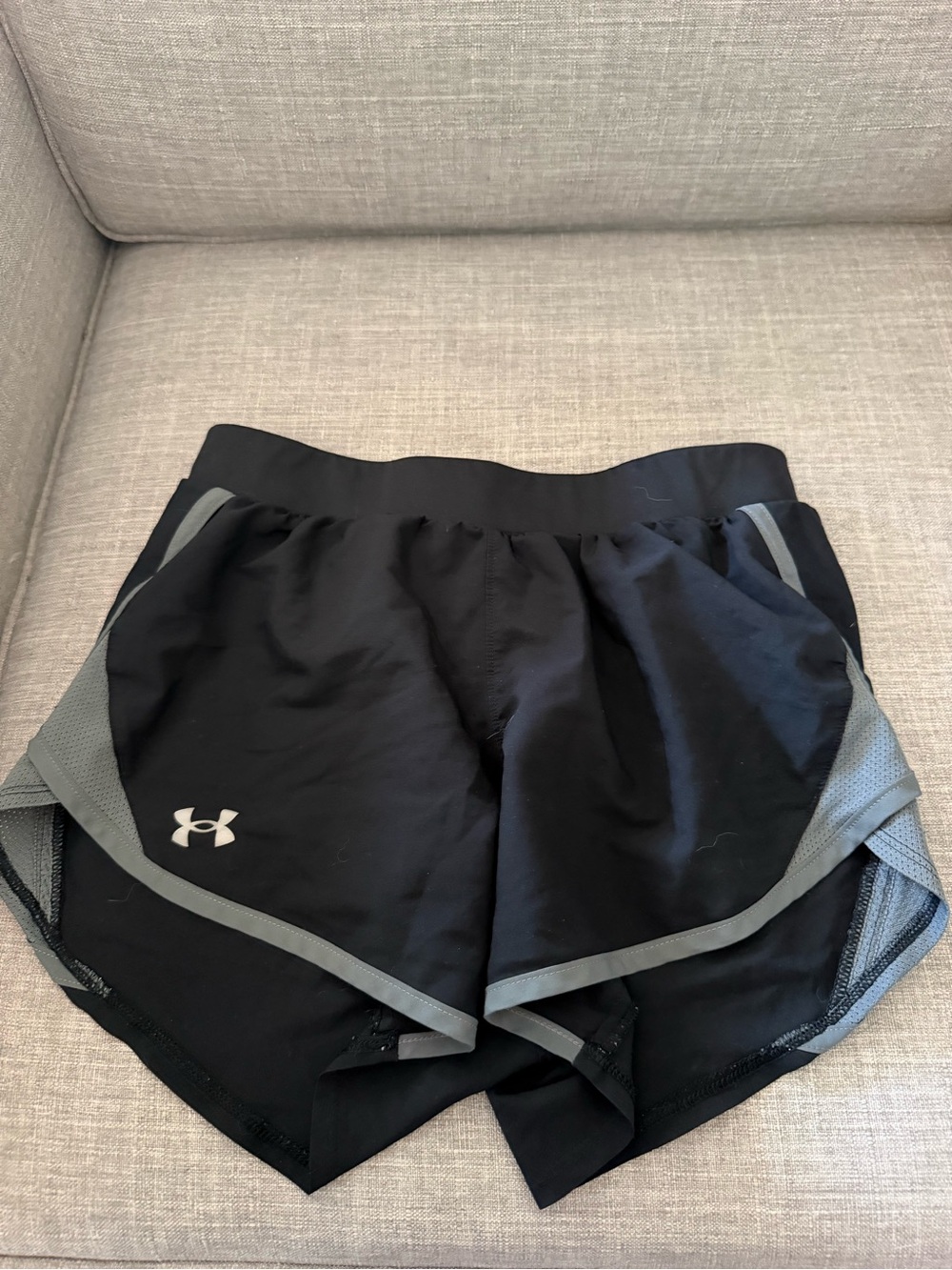 Under Armour Women’s Black Shorts with Gray Accent